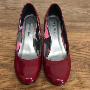 Madden Girl Red Heels Pumps